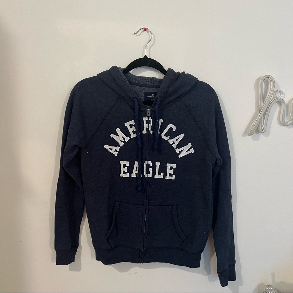 American Eagle Zip Up Small
